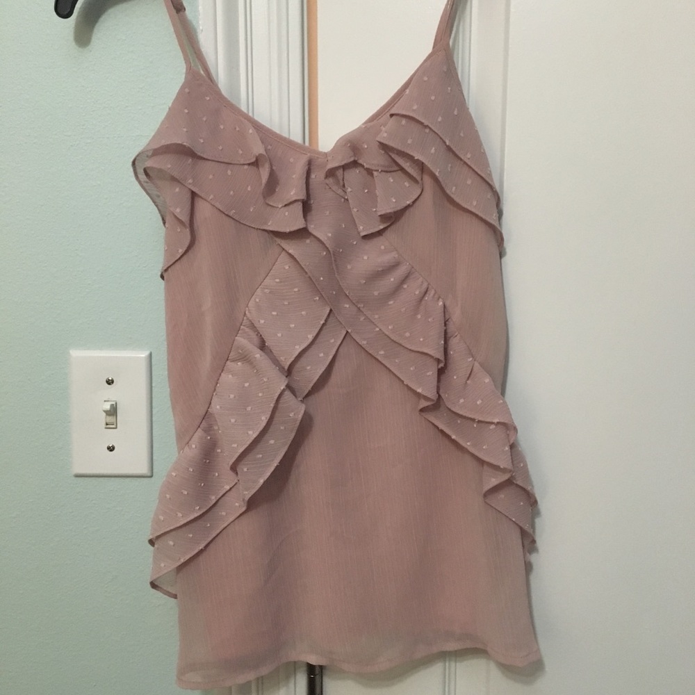 Candie’s ruffled blouse size XS